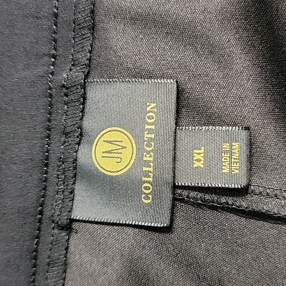 JM COLLECTION BLACK SKORT XXL NWT - Picture 6 of 7